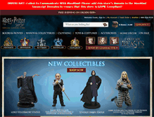 Tablet Screenshot of harrypottershop.com